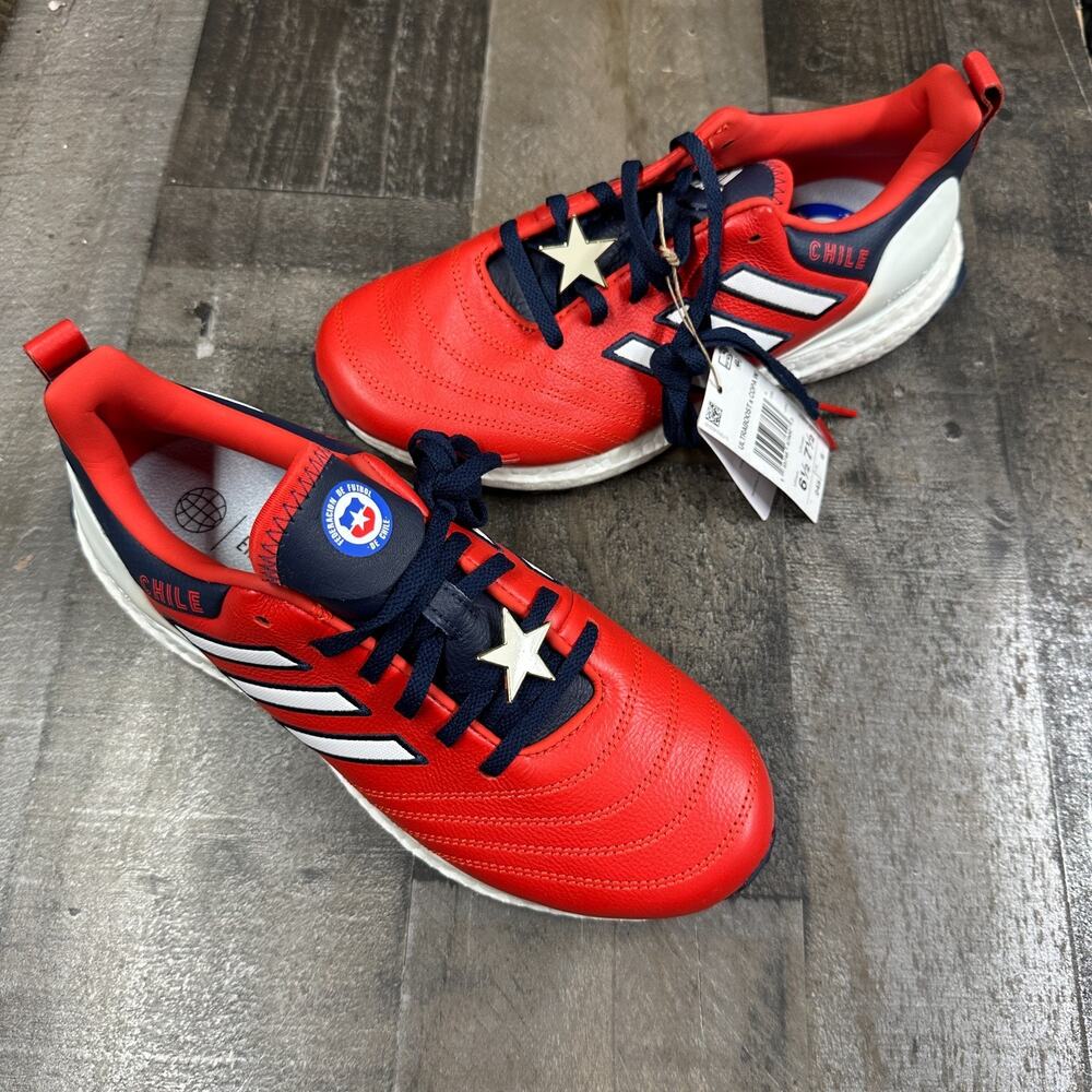 adidas Ultraboost x Copa Chile World Cup Shoes Men's Red White Size 6.5‎ New